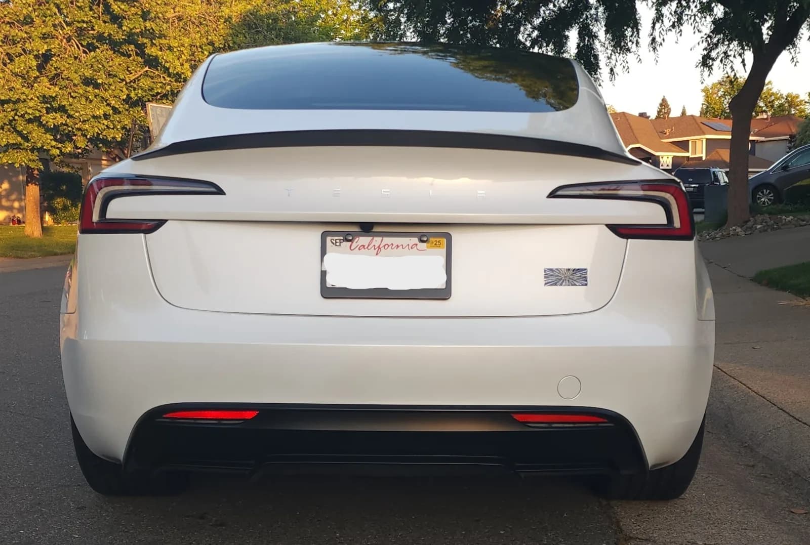 Sample vehicle - 2024 Tesla Model 3