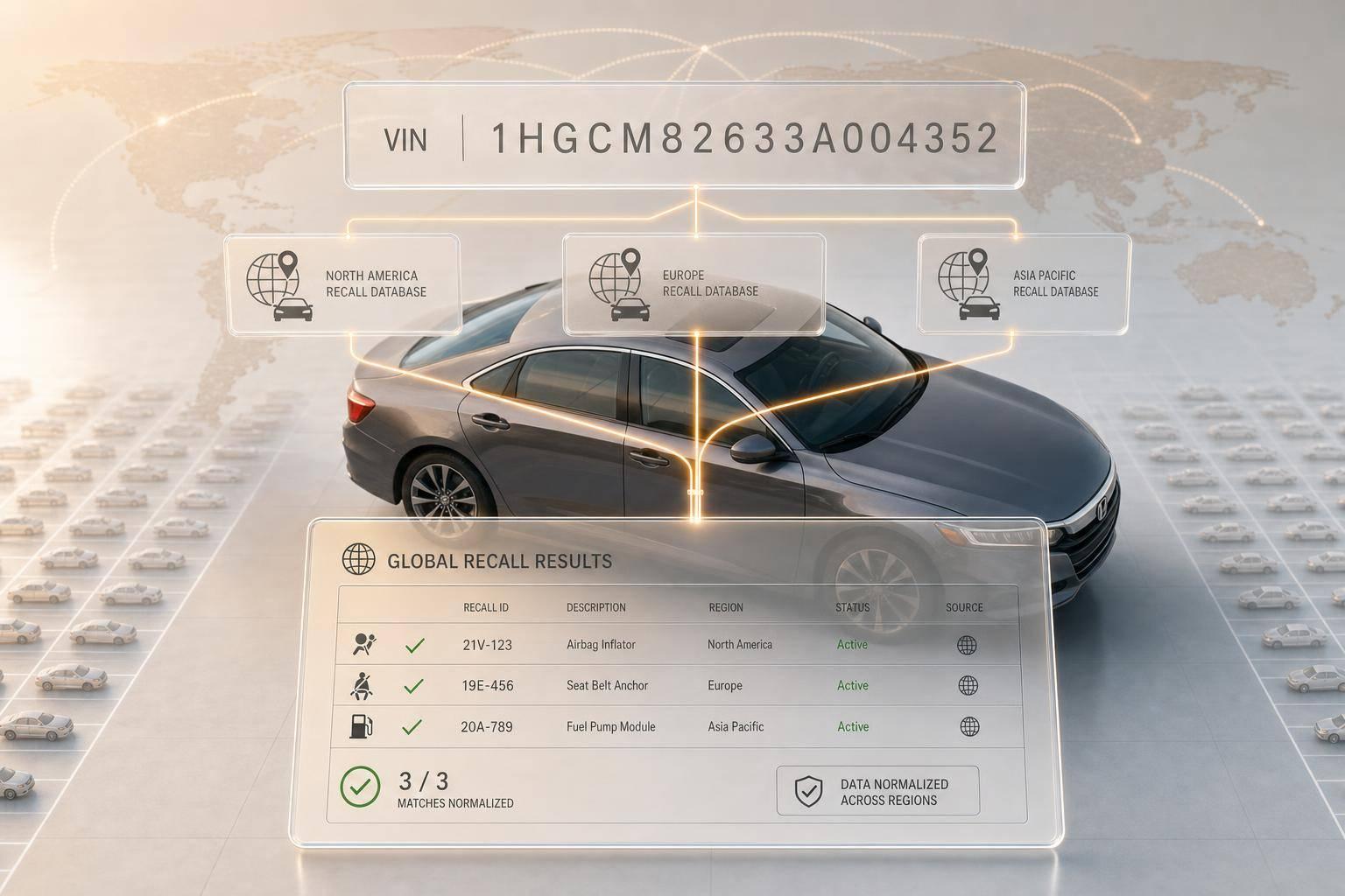 VIN Decoding for Global Recall Data