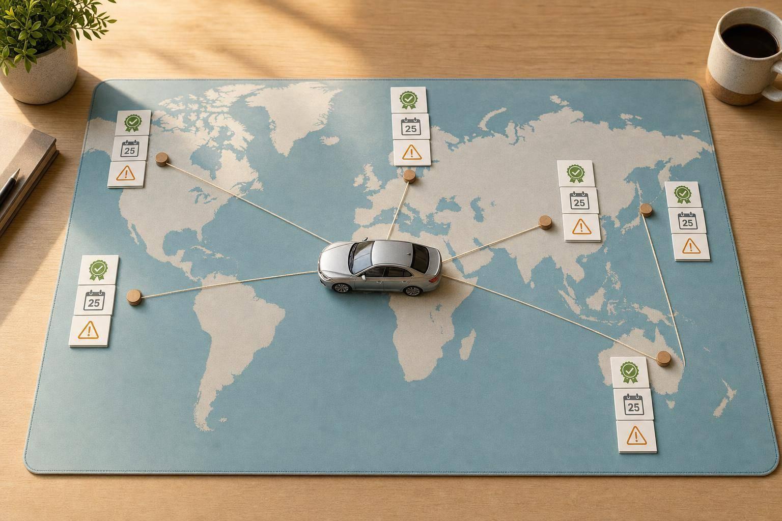Vehicle Import Rules: Emissions Compliance by Region