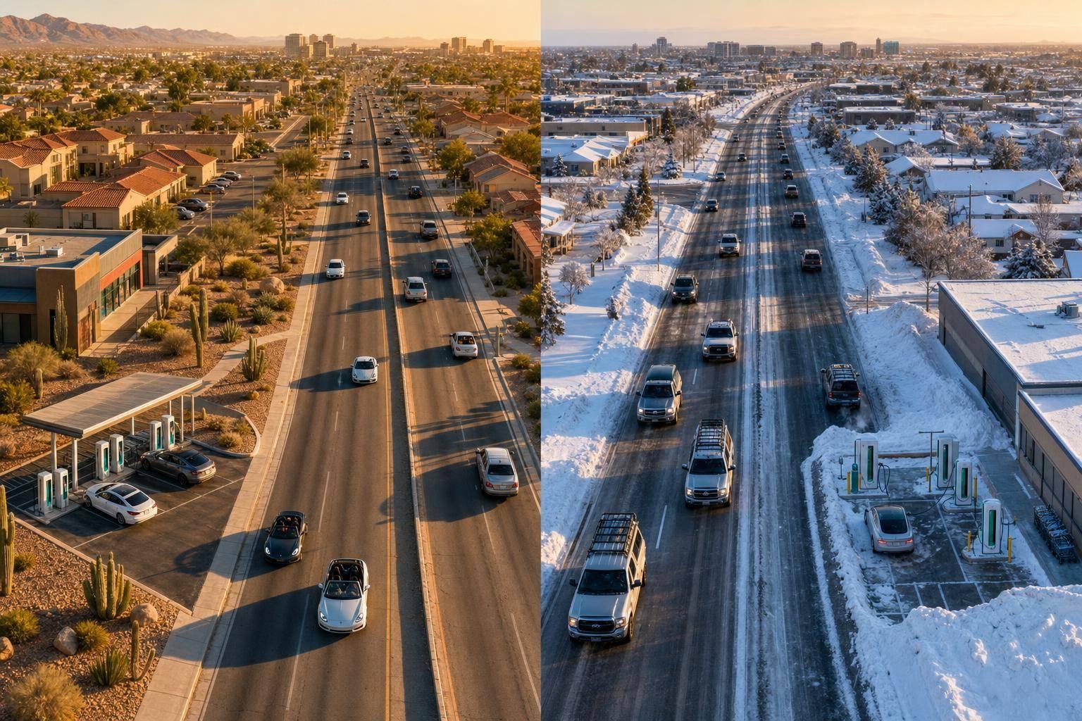 Regional Vehicle Trends: Hot vs. Cold Climates