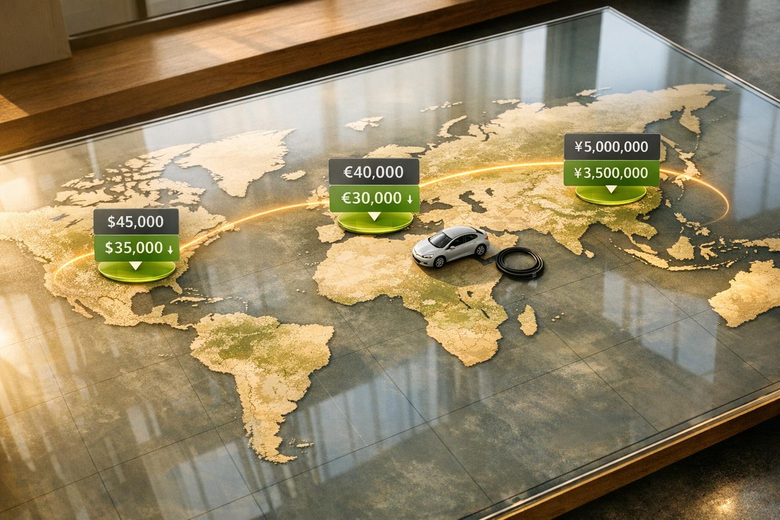 How Incentives Affect EV Prices Globally