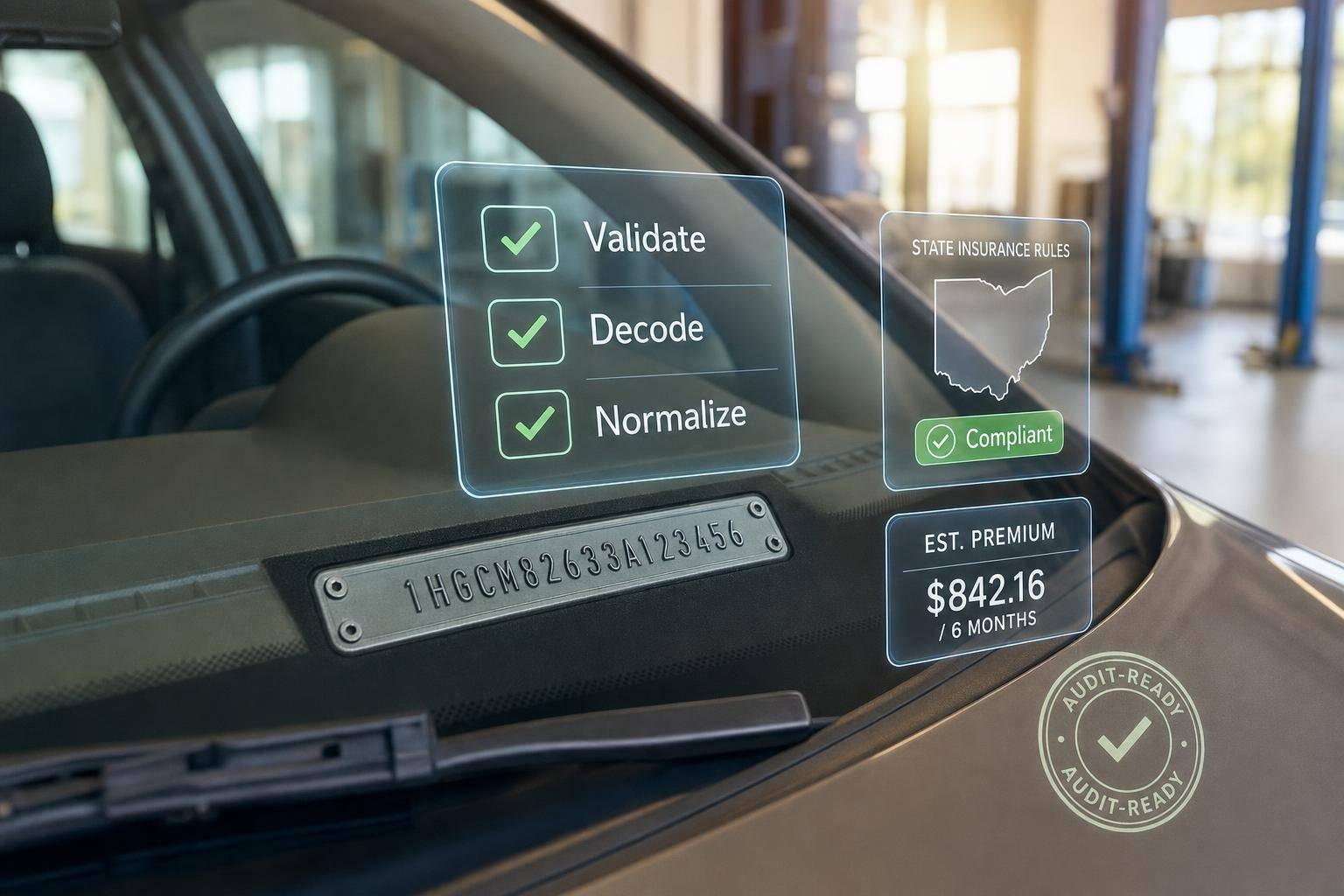 How VIN Decoding Supports Local Insurance Compliance