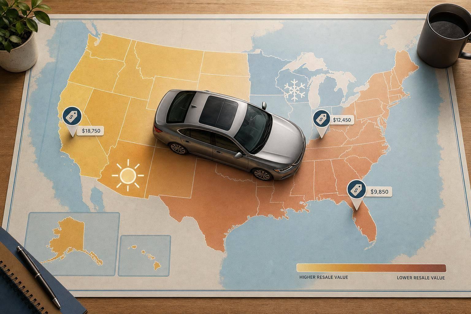 How Regional Trends Impact Vehicle Resale Value