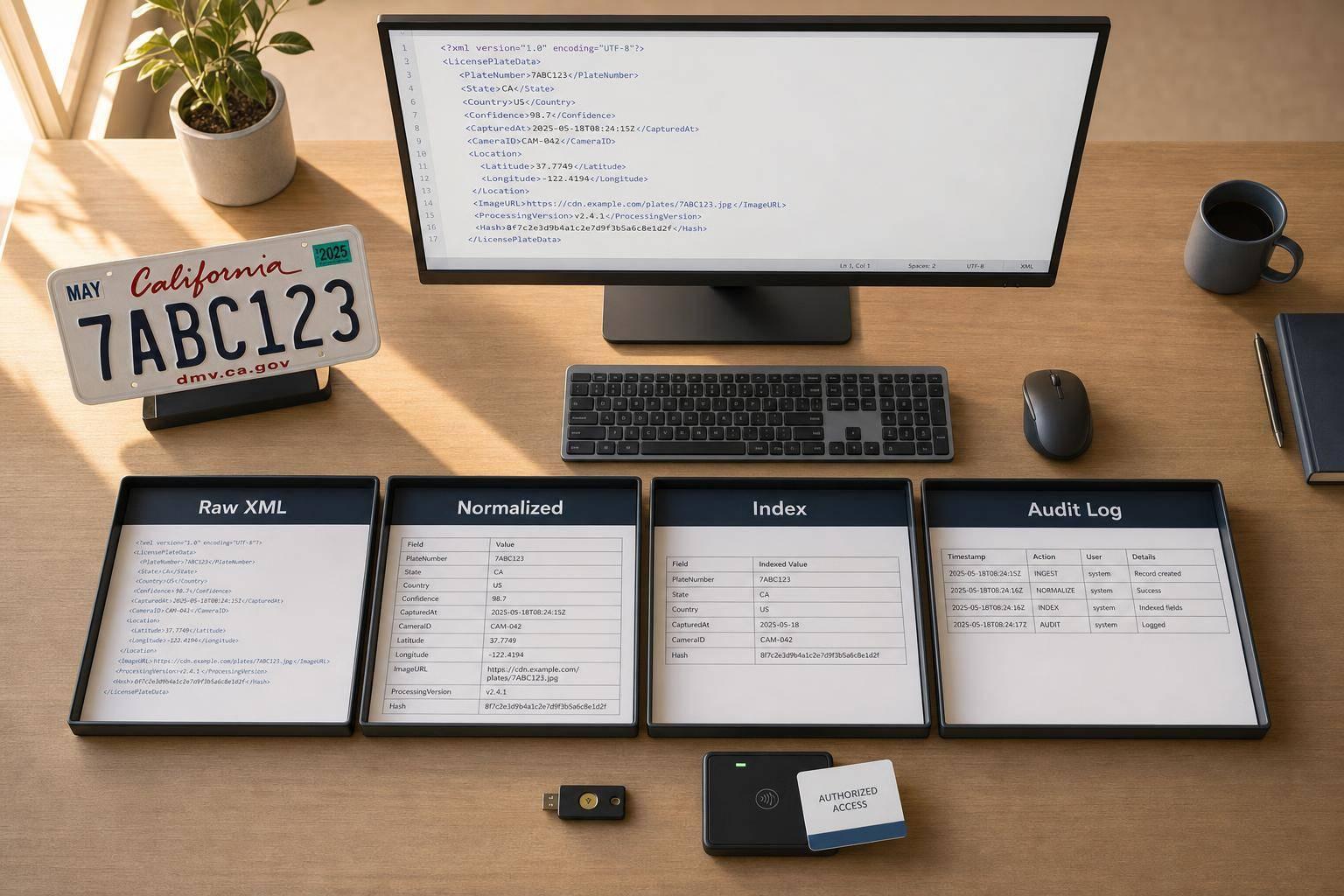 Best Practices for XML License Plate Data Handling