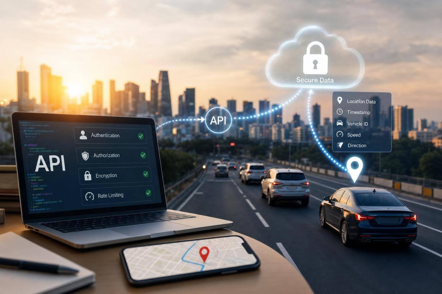 How APIs Handle Vehicle Location Data Security