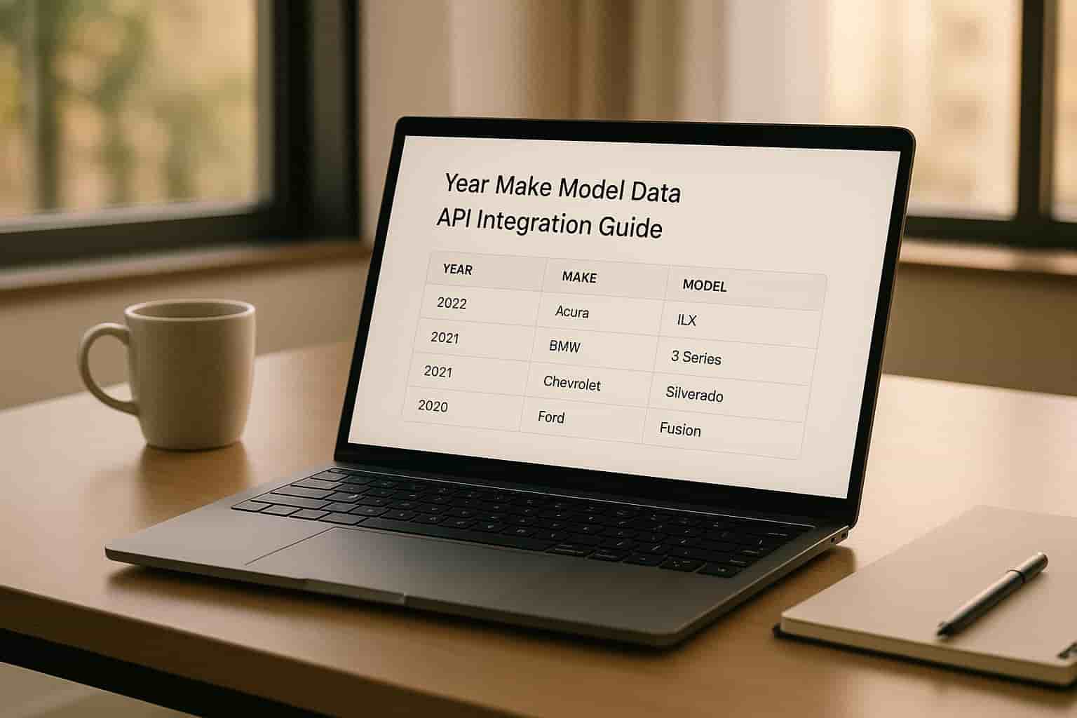 Year, Make, Model Data: API Integration Guide