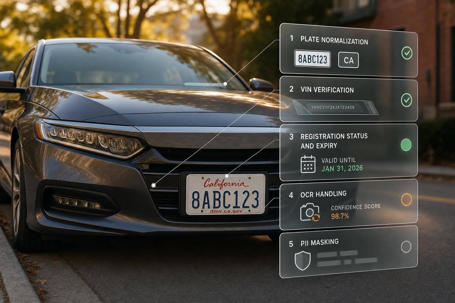 How Vehicle APIs Validate Registration Data