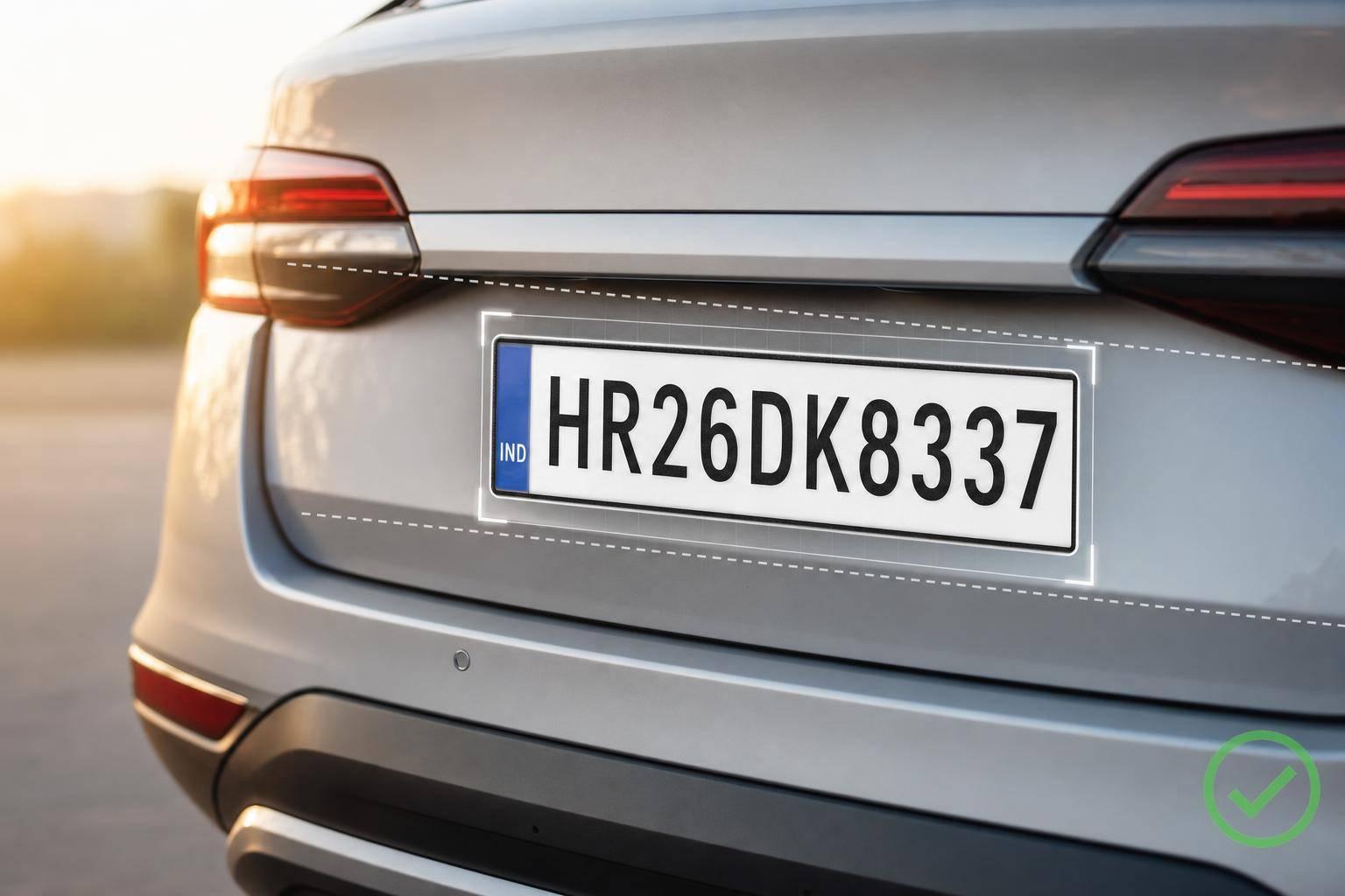 Preprocessing Steps for Noise-Free Vehicle OCR